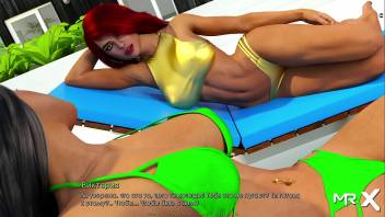 Retrieving The Past - Gorgeous Woman in Bikini Relaxing on the Beach E3 #4
